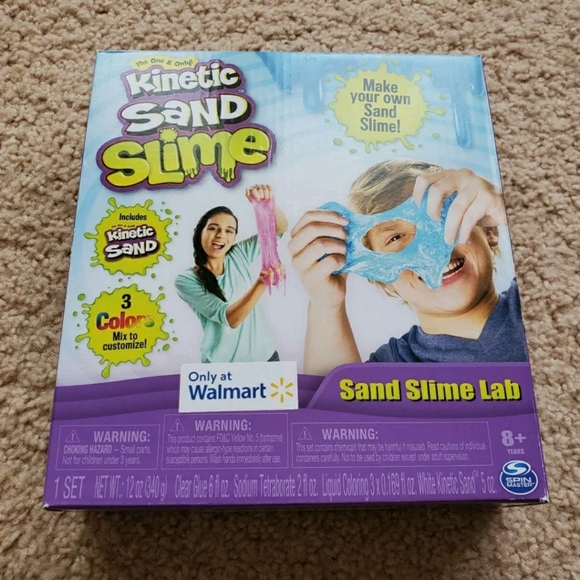 kinetic sand slime kit